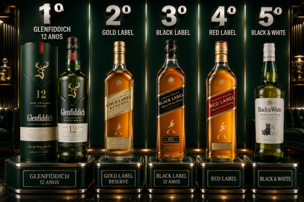 Glenfiddich 12 e Johnnie Walker